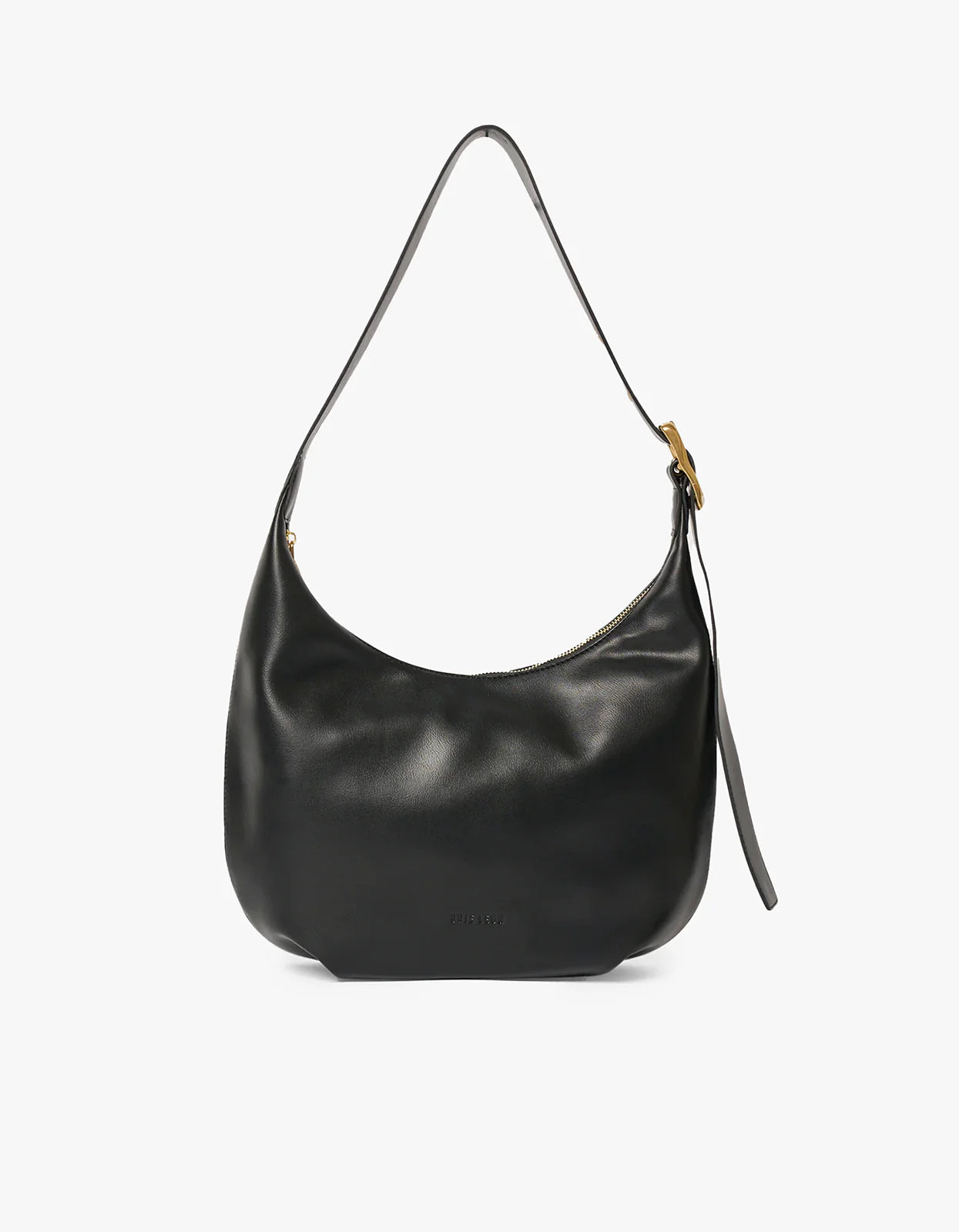BRIE LEON Large Everyday Croissant Bag | Black