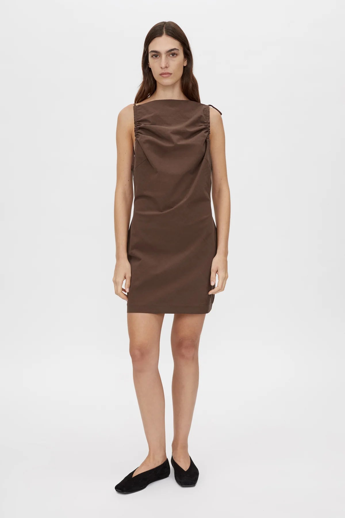 camilla and marc brown dress Brera Midi Dress Chocolate Brown
