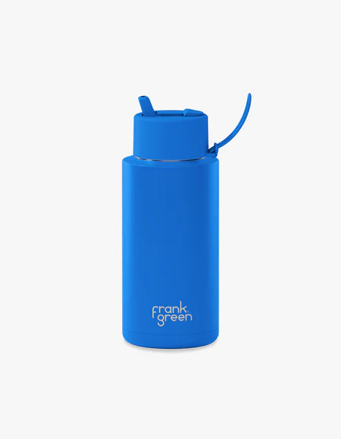 FRANK GREEN 34oz Reusable Bottle | Blue Lagoon