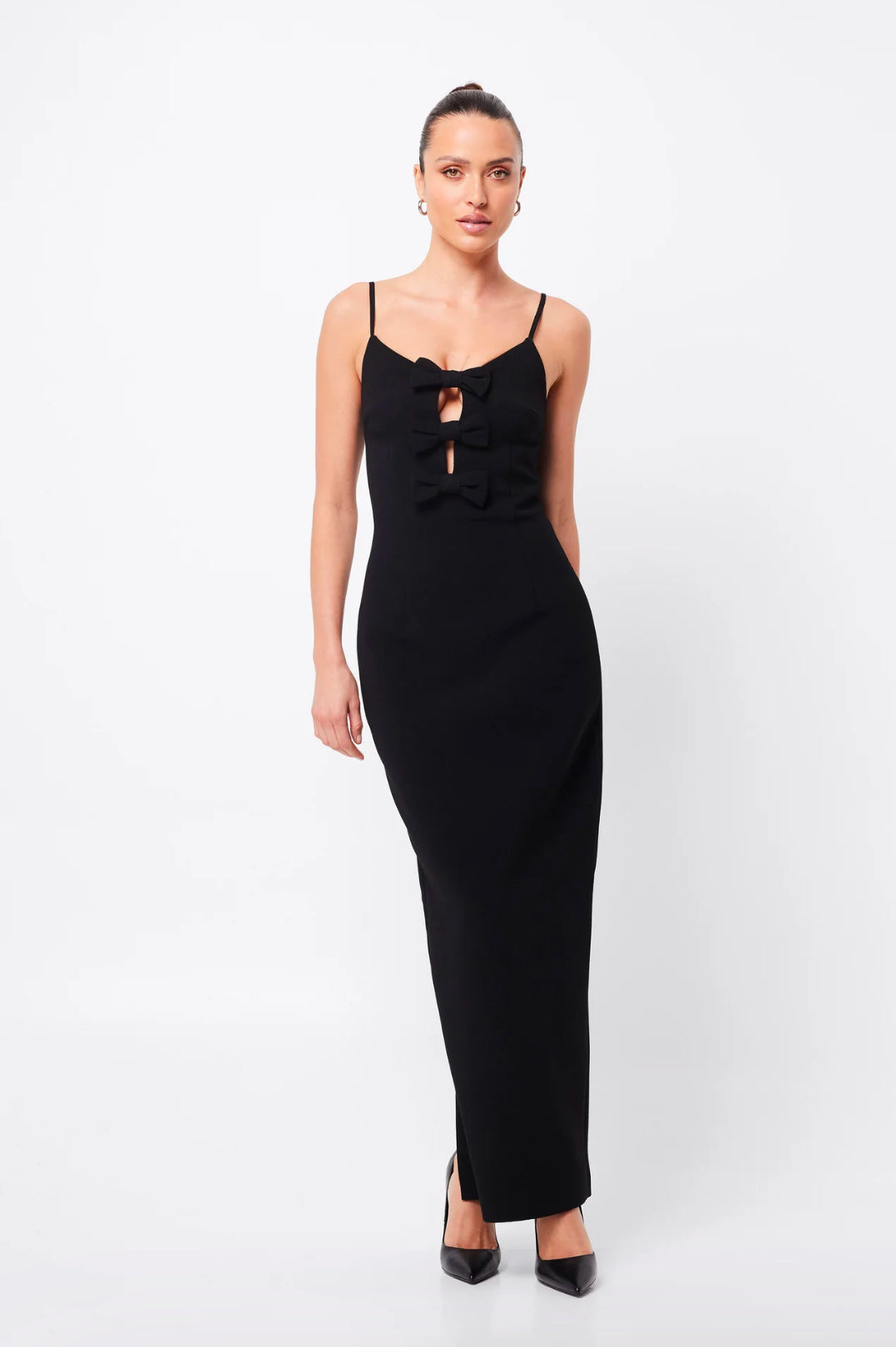 MOSSMAN Tantalise Dress | Black
