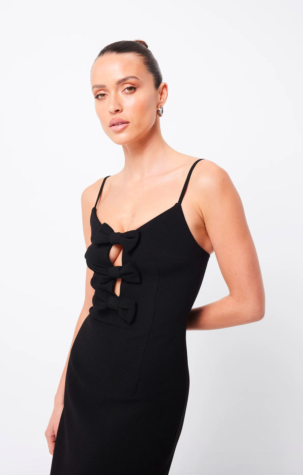 MOSSMAN Tantalise Dress | Black
