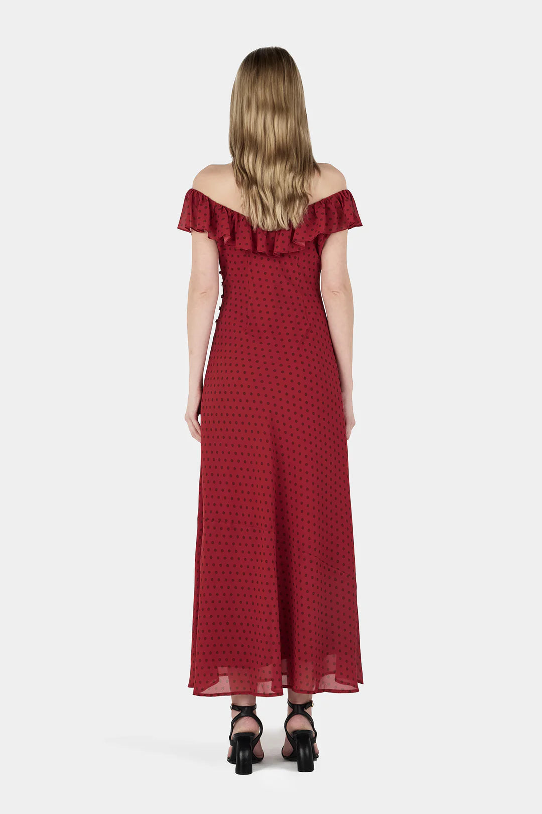 HANSEN Hazel Bias Dress | Samba Polka