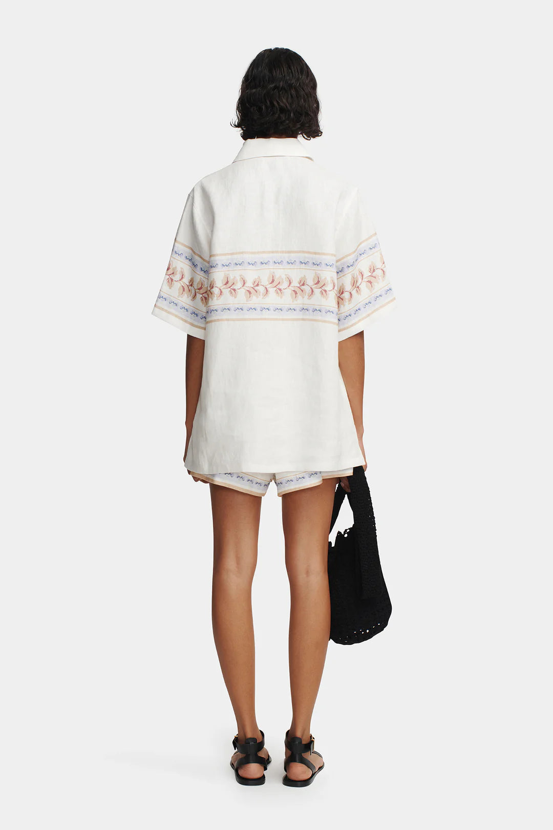 HANSEN AND GRETEL Lou Linen Shirt | Hawaiian Tablecloth