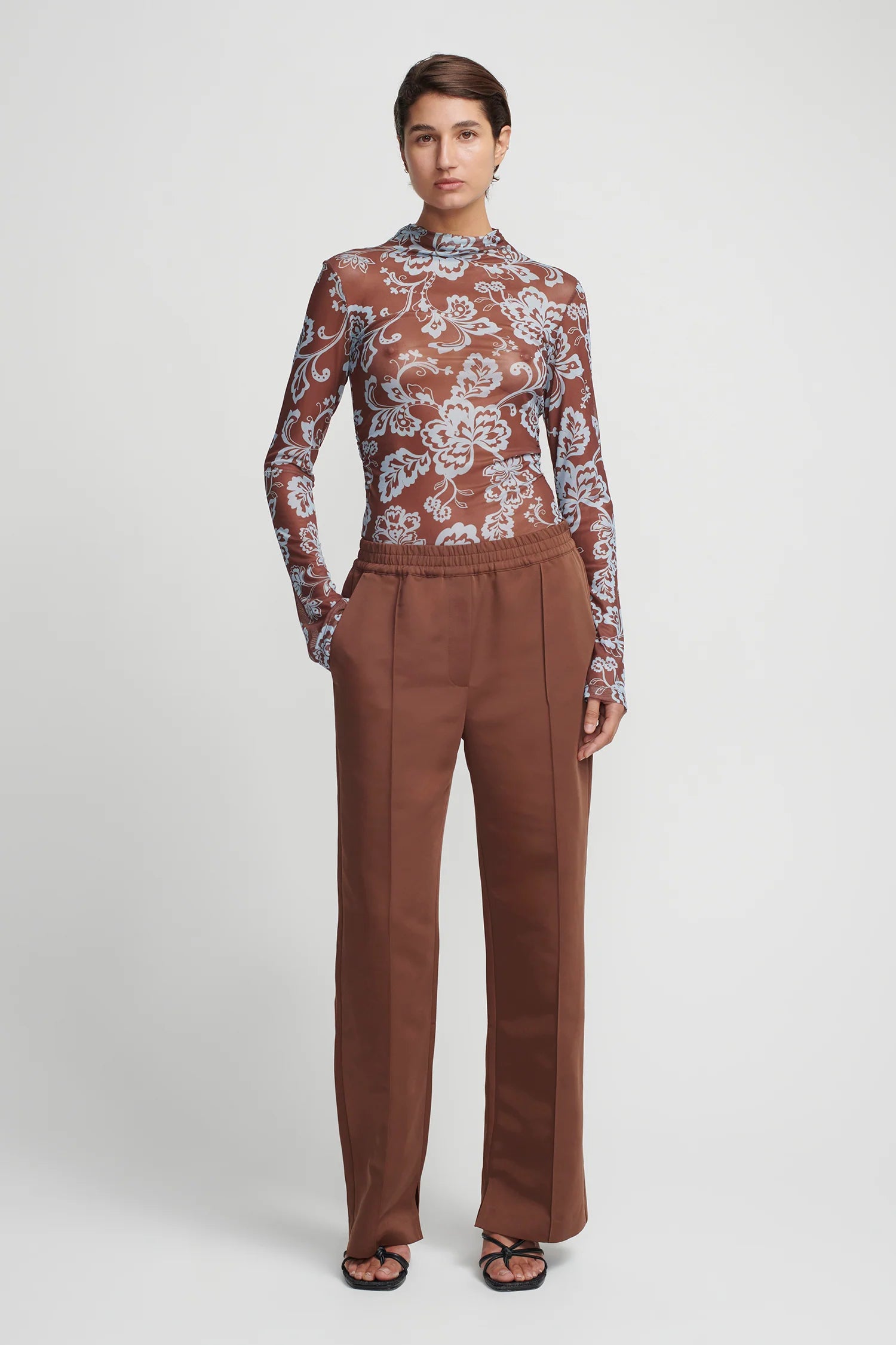 Lennon Relaxed Pant | Chocolate