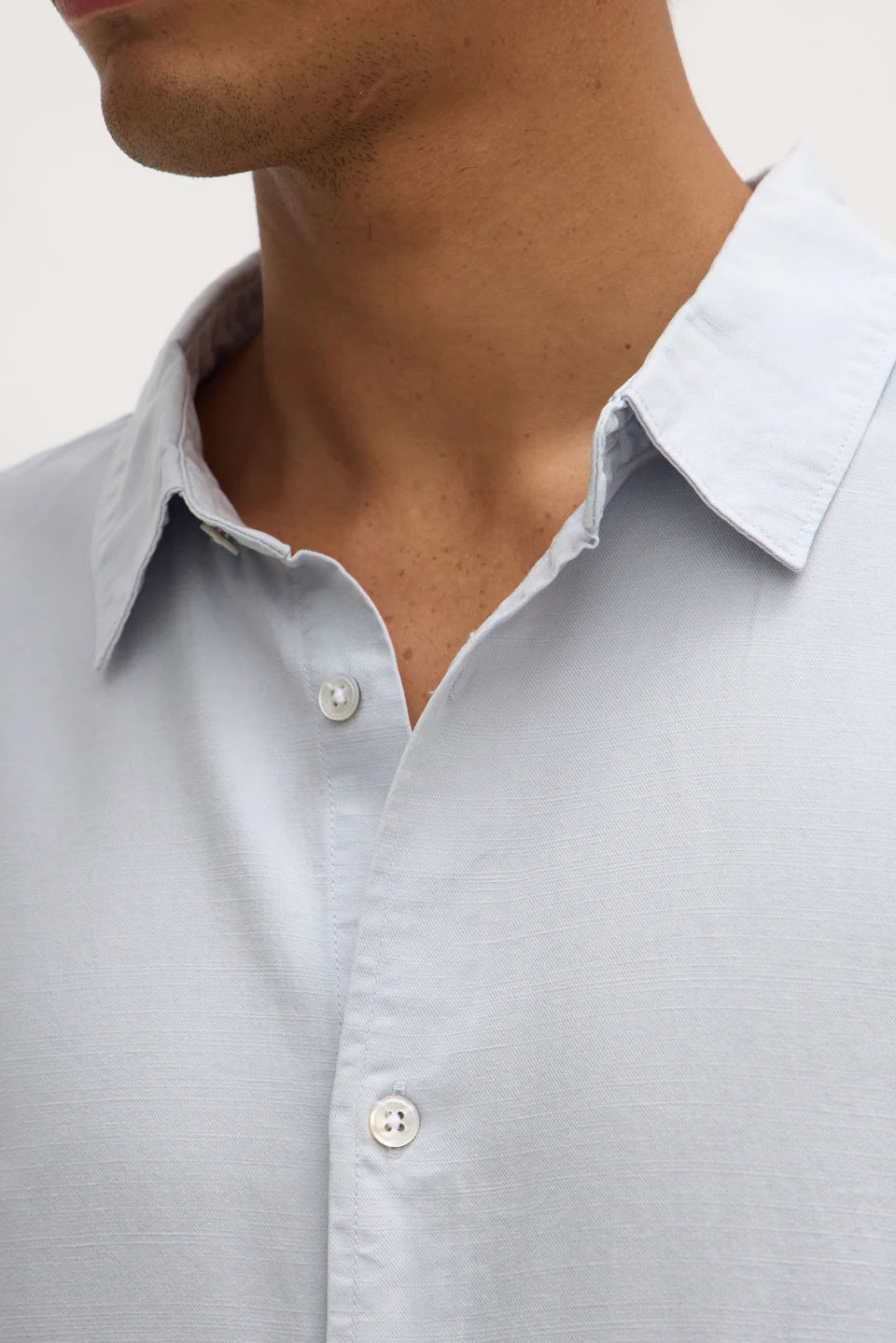 ASSEMBLY LABEL Miller Long Sleeve Shirt | Blue Haze