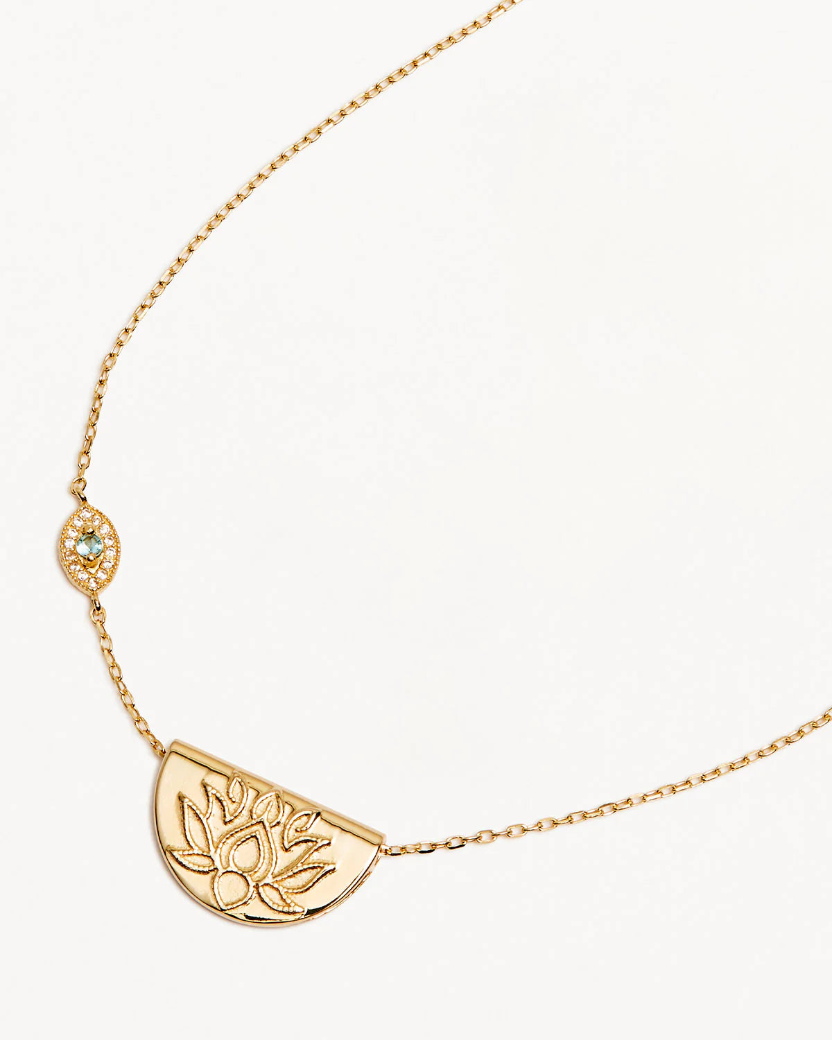 BY CHARLOTTE Eye of Peace Lotus | Gold
