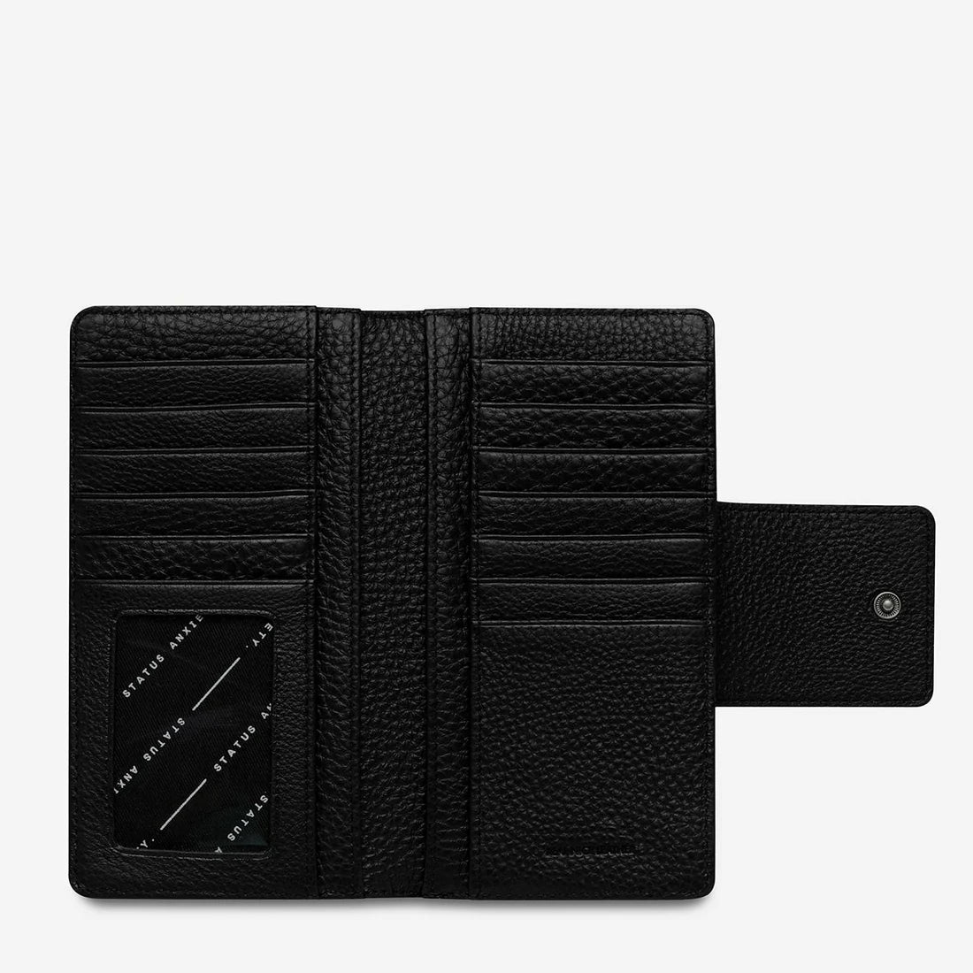 STATUS ANXIETY Ruins Wallet | Black