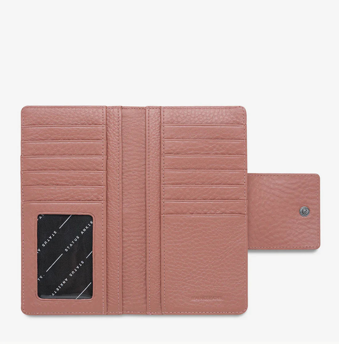 STATUS ANXIETY Ruins Wallet | Dusty Rose