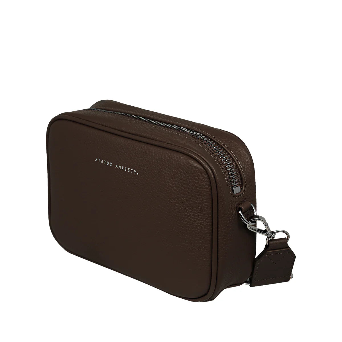 STATUS ANXIETY Plunder Bag Webbed Strap | Cocoa