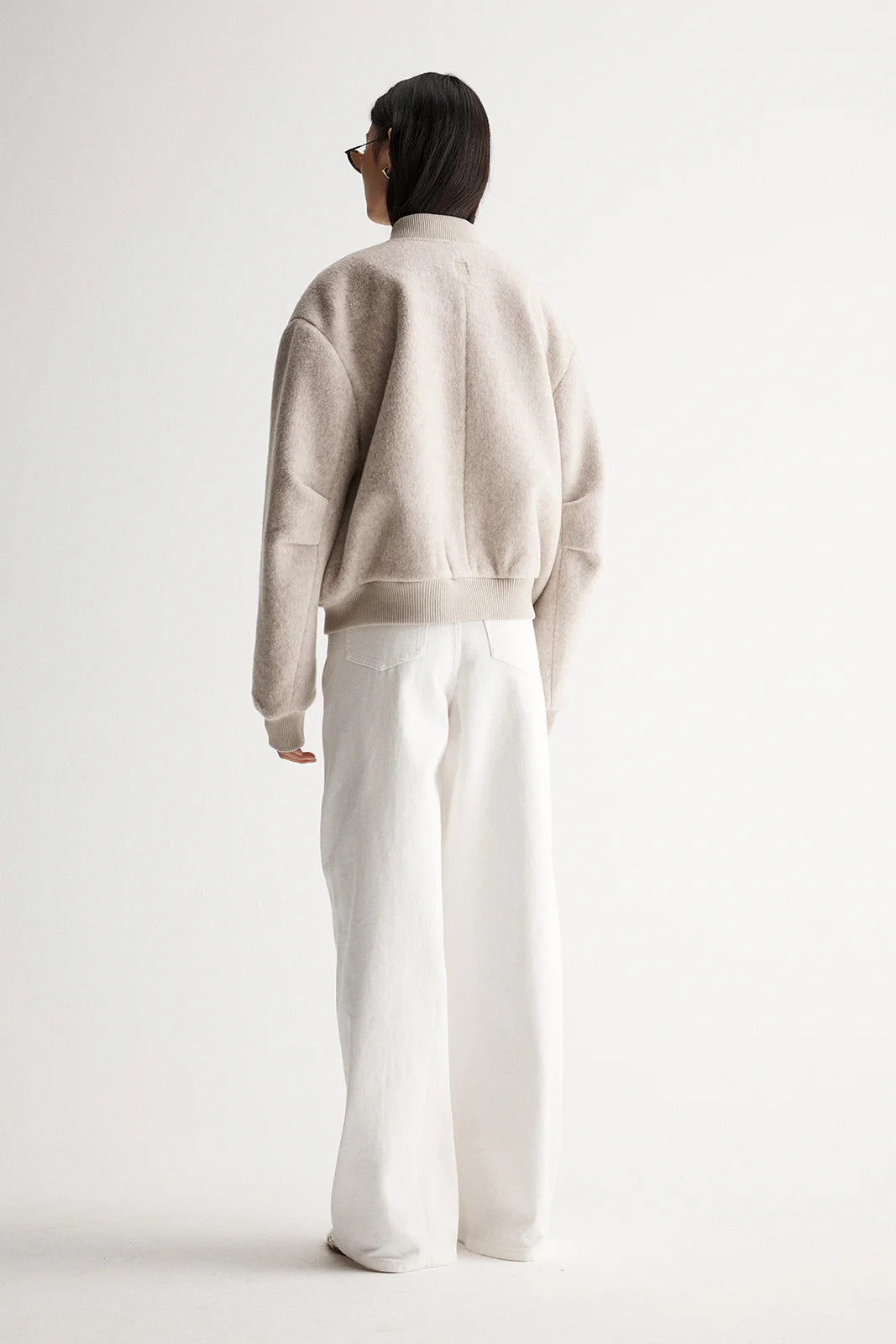 ELKA COLLECTIVE Nonnie Jacket | Ivory Marle