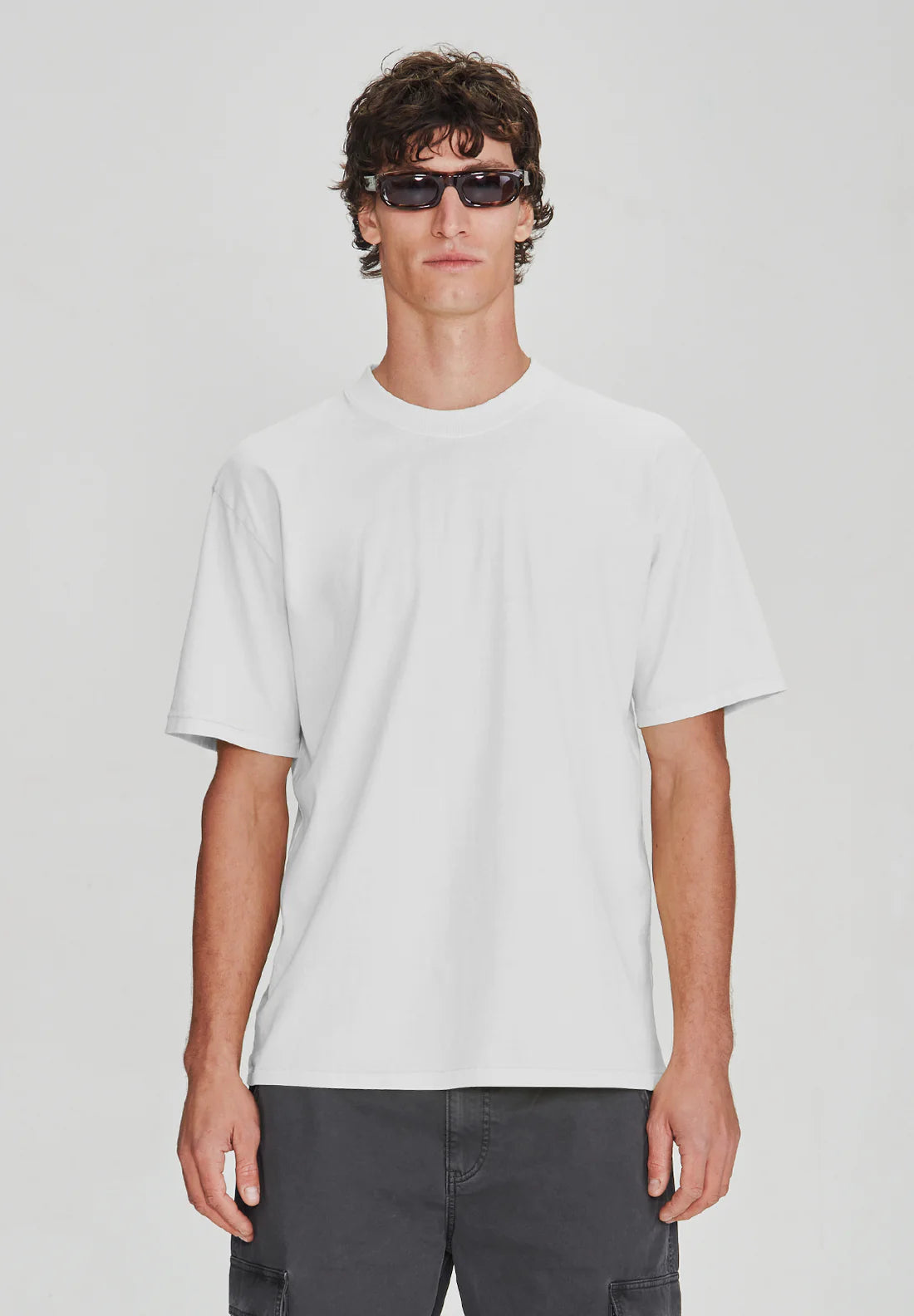 COMMONERS Mens Relaxed Tee | White