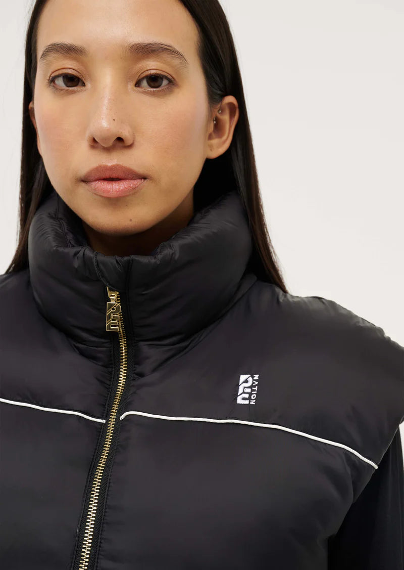 Taper Vest | Black
