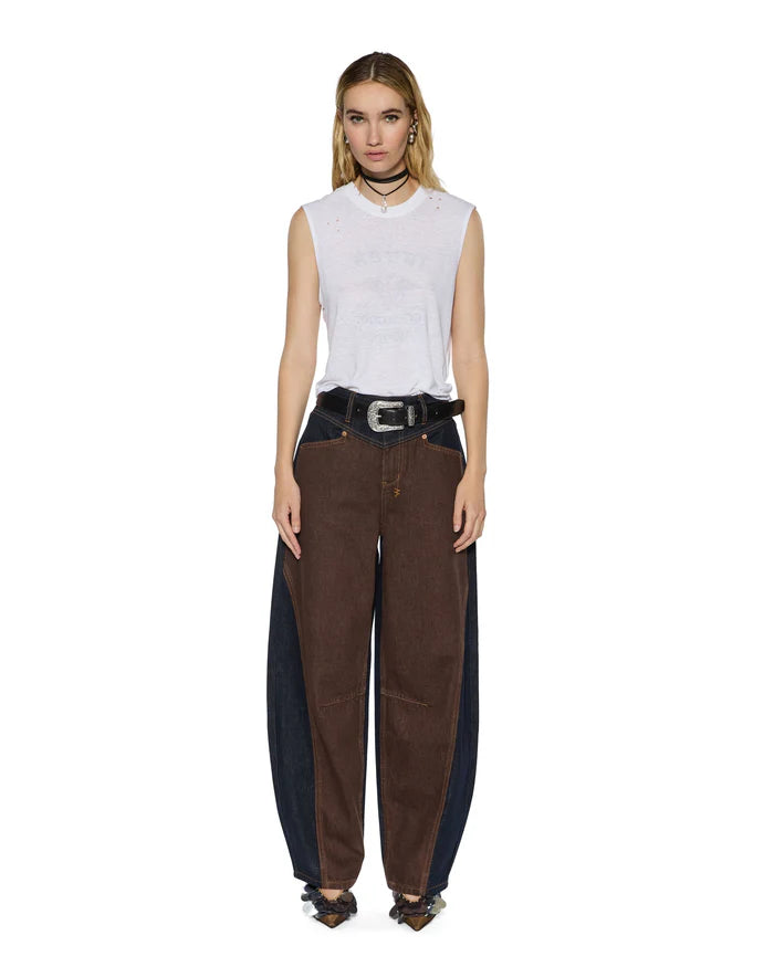 KSUBI Barrel Jean | Original Spliced Denim
