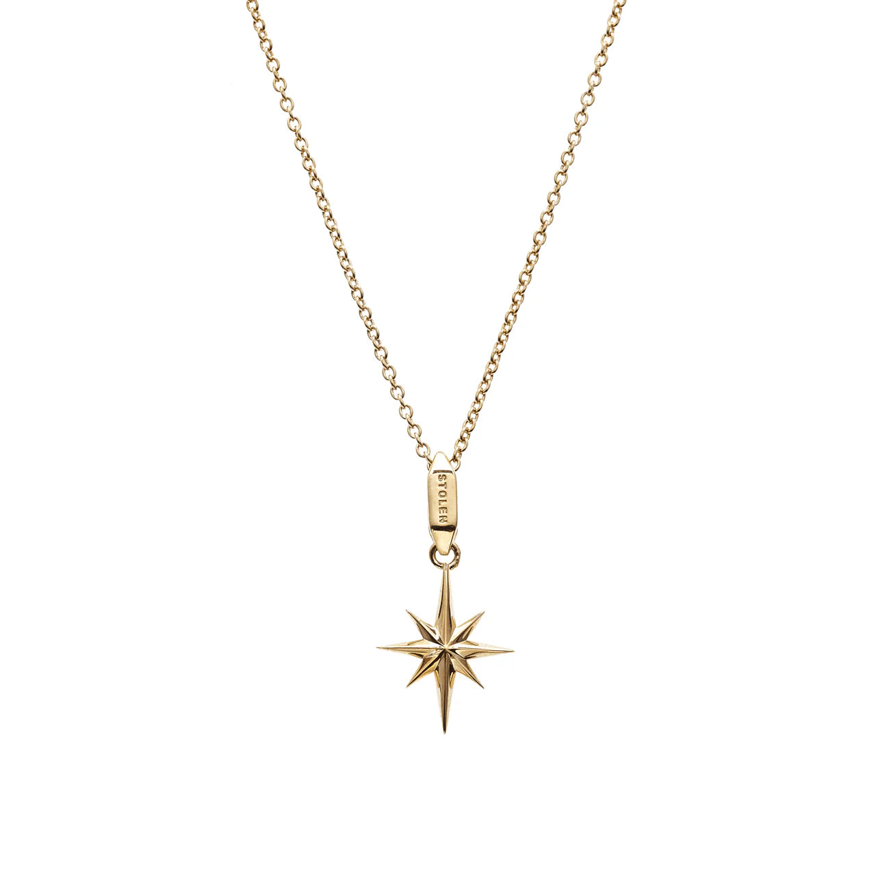 STOLEN GIRLFRIEND CLUB North Star Necklace | Gold Plated