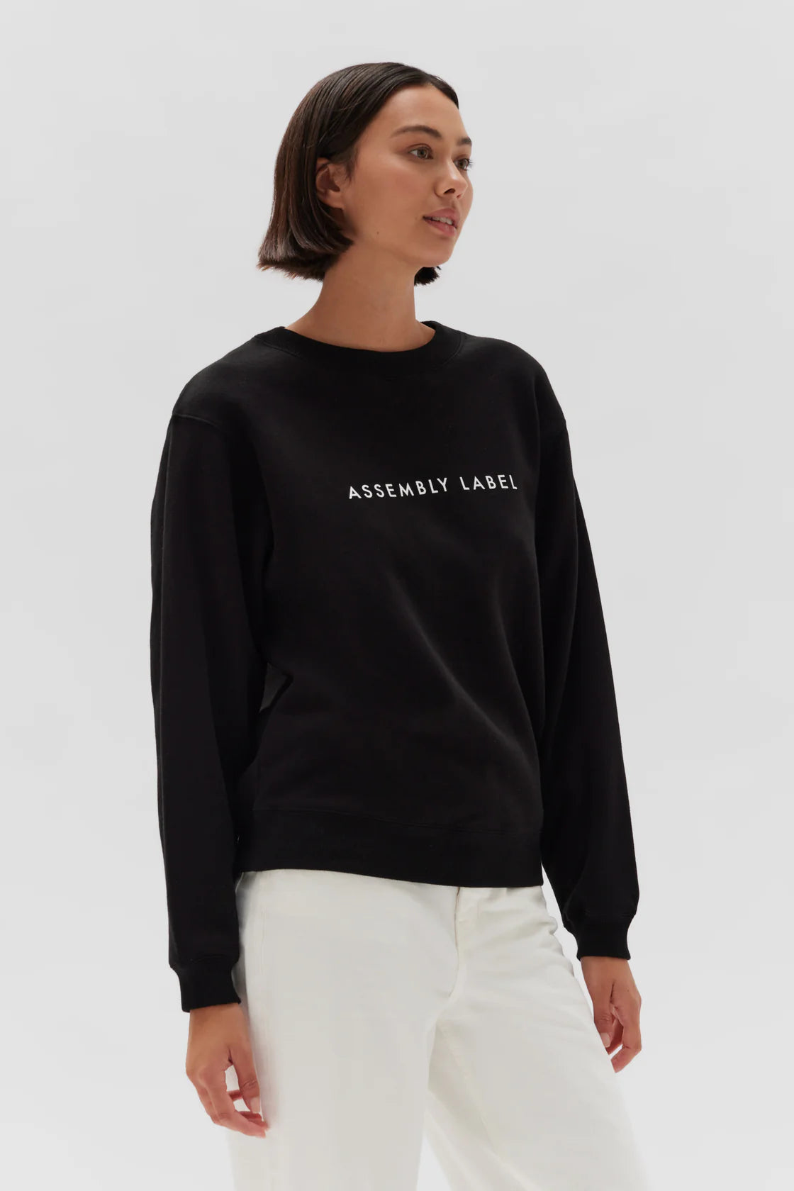 Logo Fleece | True Black/White