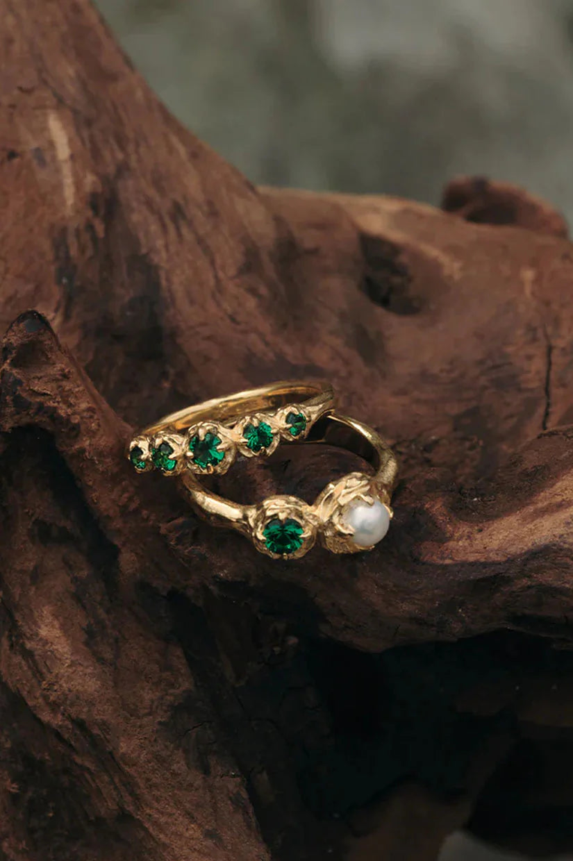 BY CHARLOTTE Moonlit Tides Ring | Gold