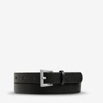 STATUS ANXIETY Part Of Me Belt | Black/Silver