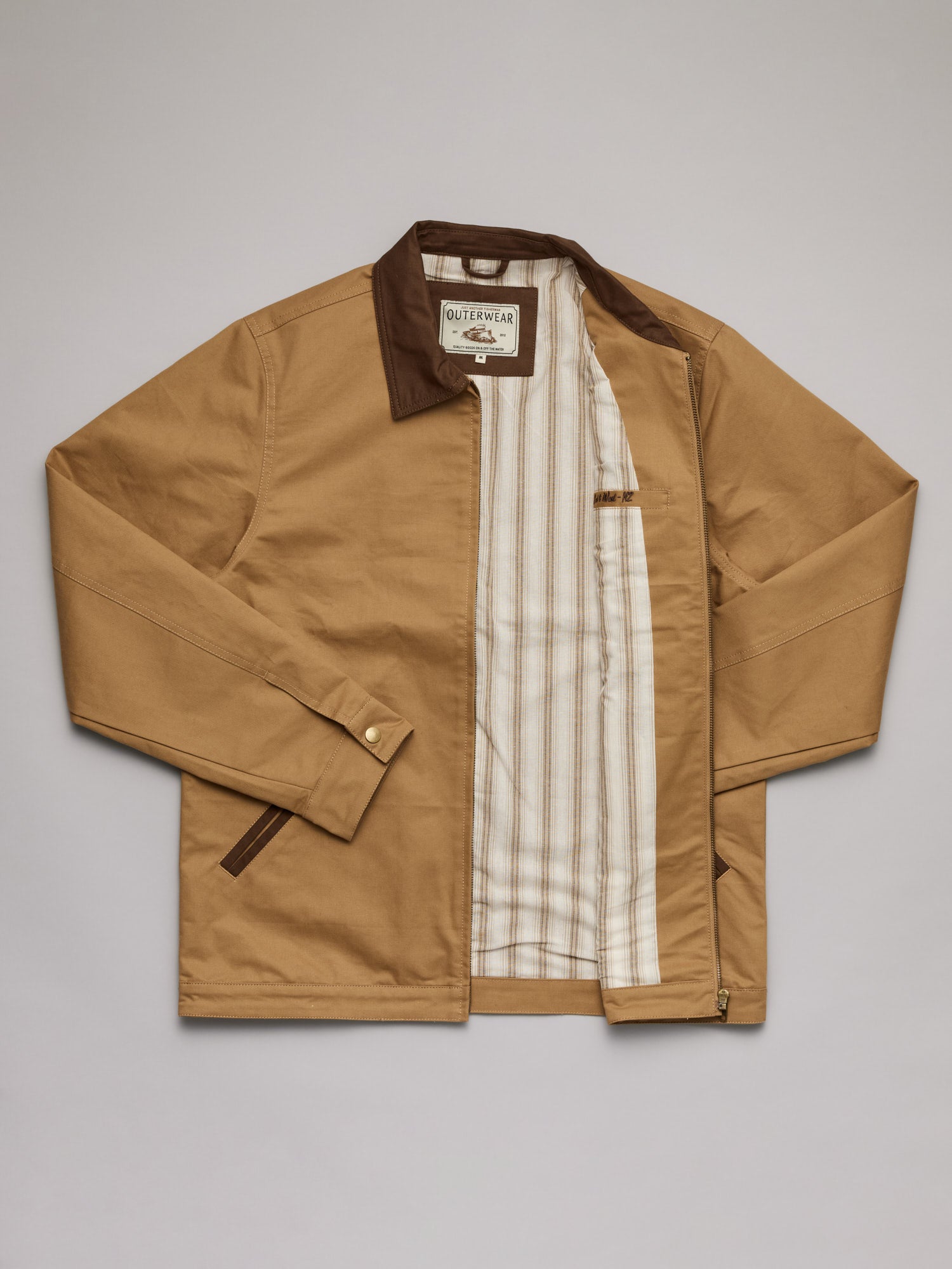 J.A.F Helmans Jacket | Beige/Brown