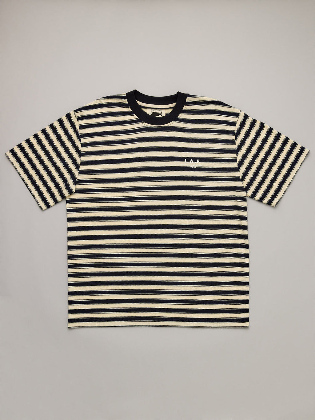 JUST ANOTHER FISHERMAN J.A.F Shore Tee | Navy Stripe