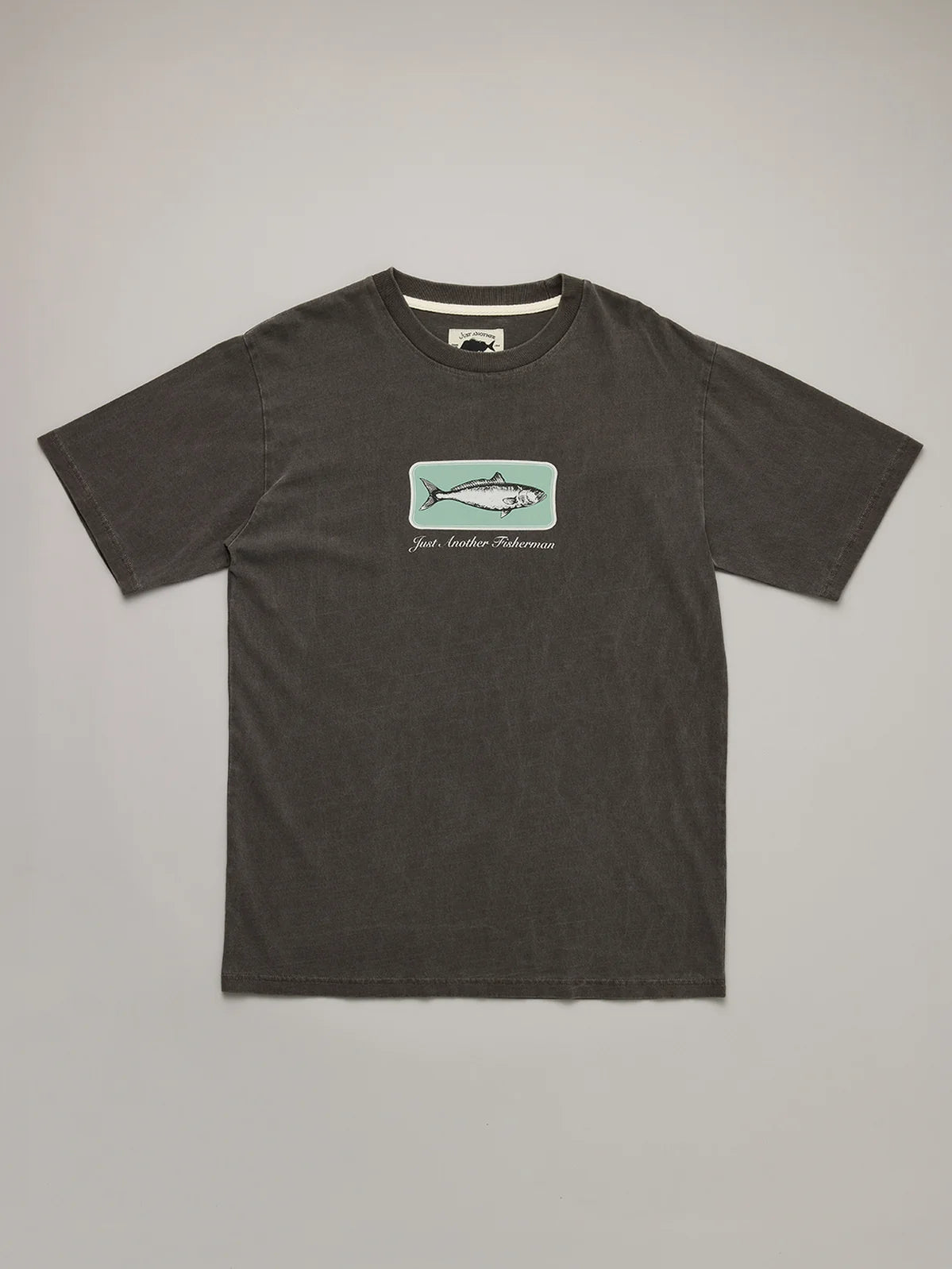 J.A.F Kahawai Sea Tee | Aged Black