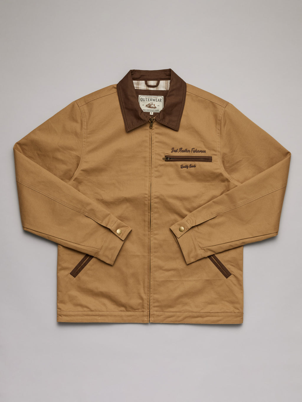 J.A.F Helmans Jacket | Beige/Brown