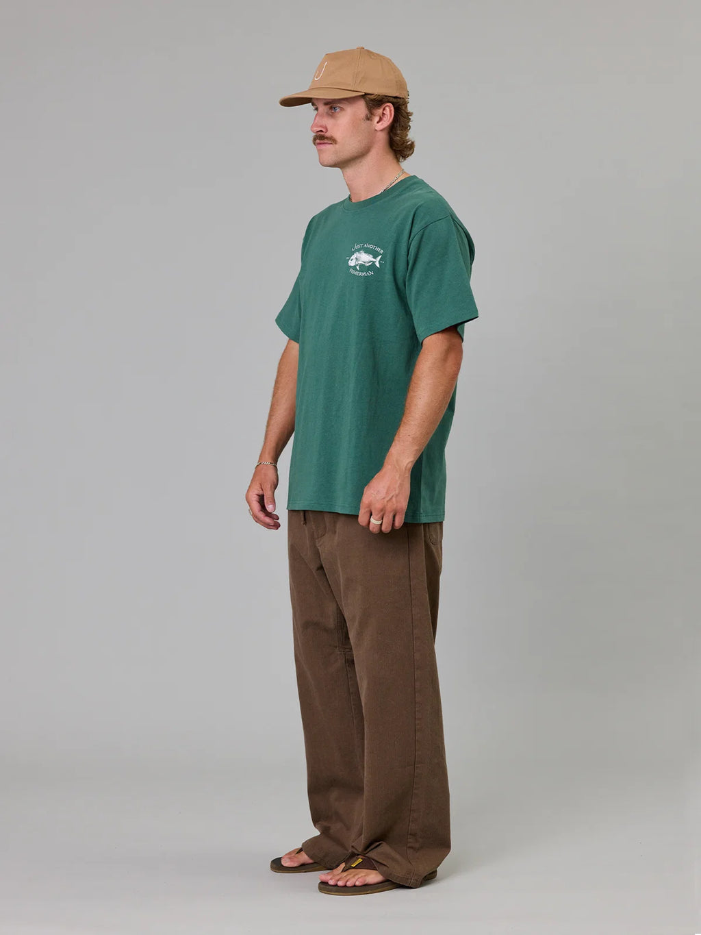 J.A.F Snapper Sea Tee | Dusk Pine