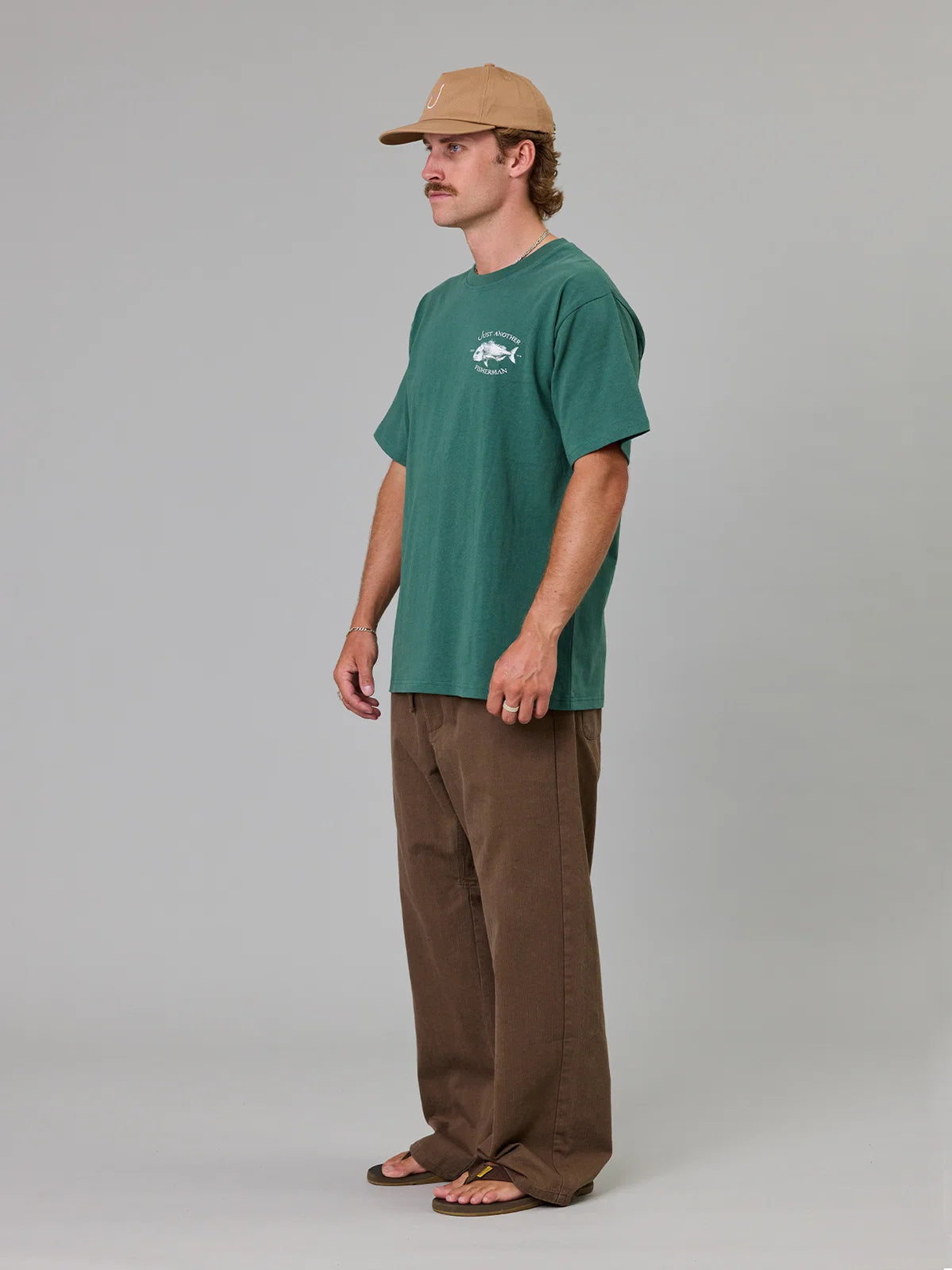 J.A.F Snapper Sea Tee | Dusk Pine