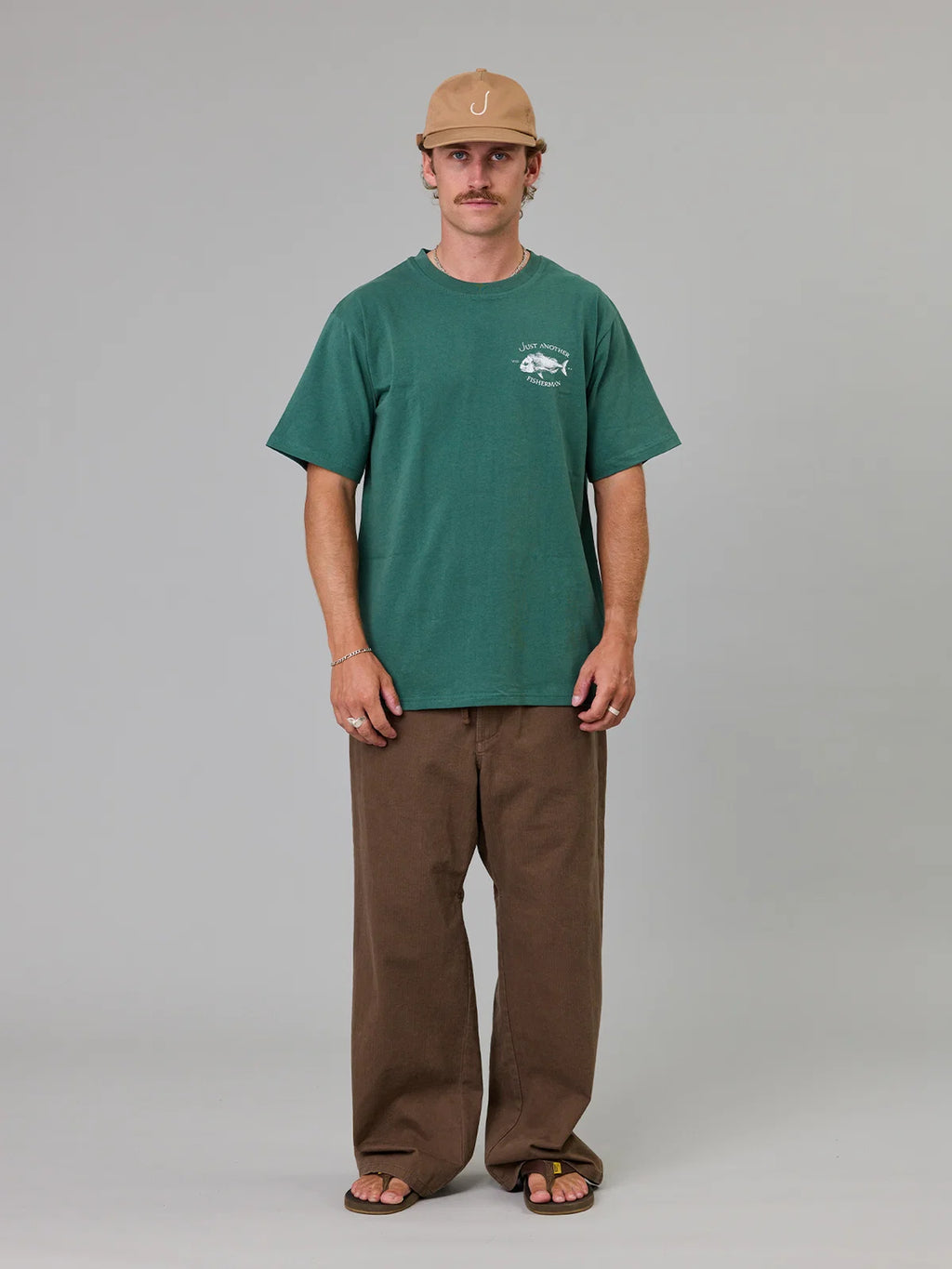 J.A.F Snapper Sea Tee | Dusk Pine