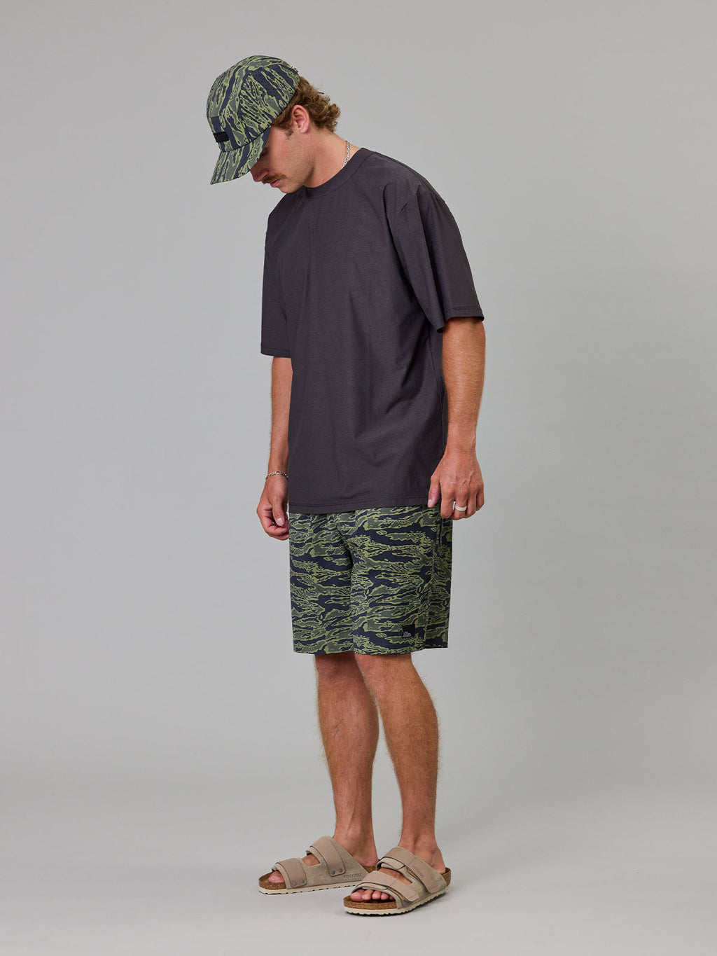 Crewman Shorts 2.0 Algae Camo detail