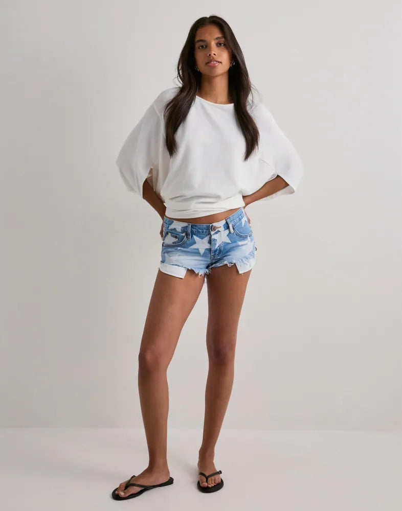ONE TEASPOON Daisy Denim Shorts | Starwash