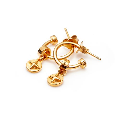 Star Plate Anchor Sleeper | Gold Plated