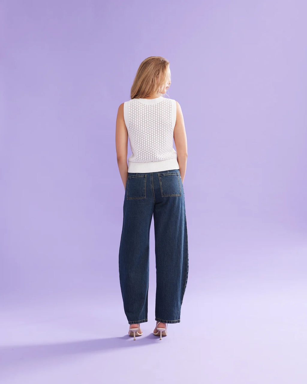 RUBY Jessa Vest | White