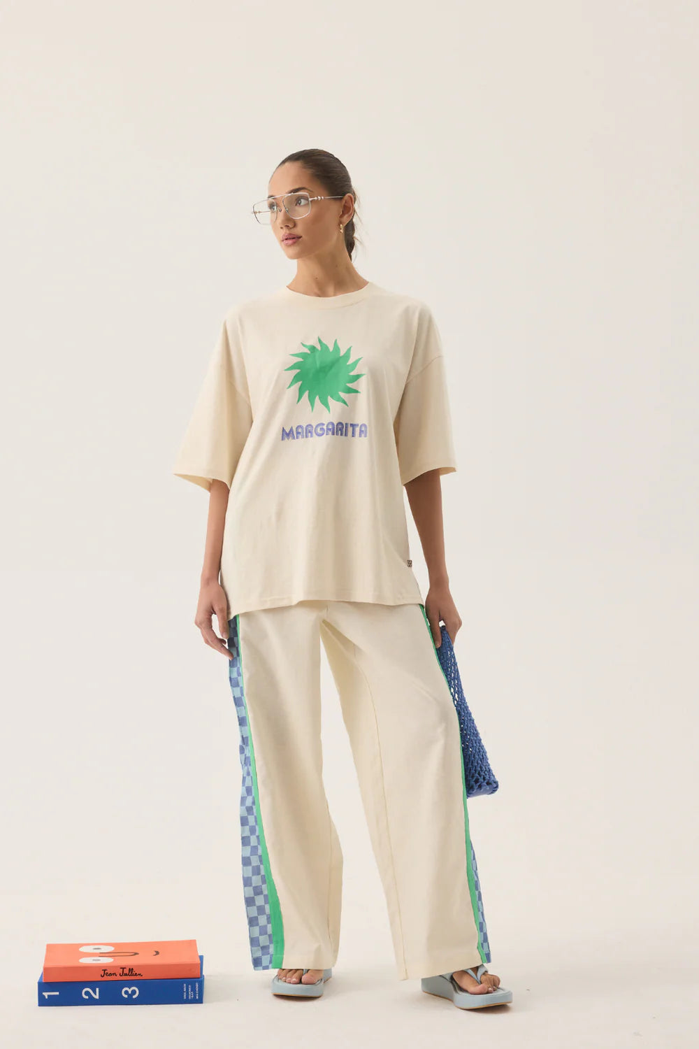 ARAMINTA JAMES Margarita Oversized Tee | Natural