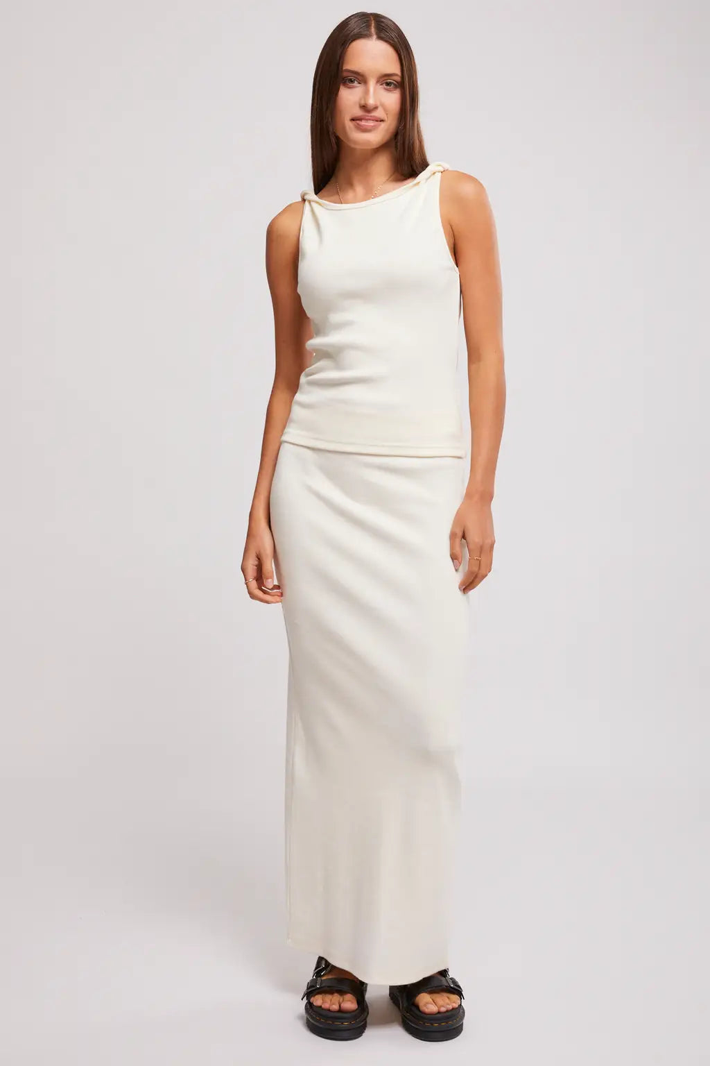 NEUW Jonesy Twist Top | Ivory