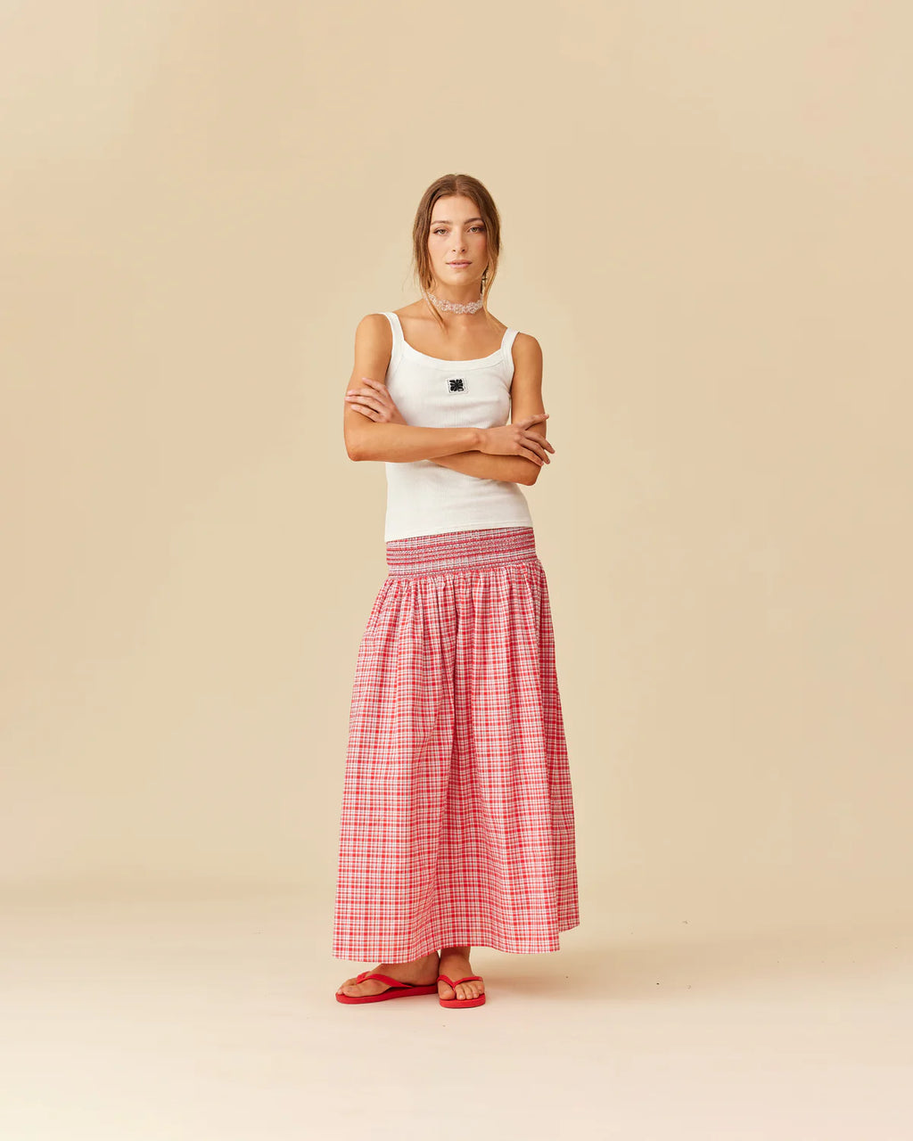 RUBY Anastasia Skirt | Red Aqua