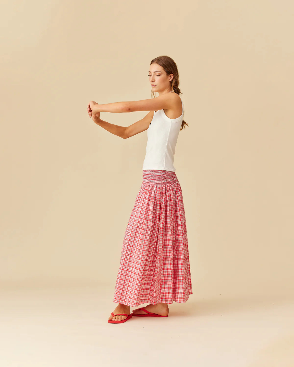 RUBY Anastasia Skirt | Red Aqua