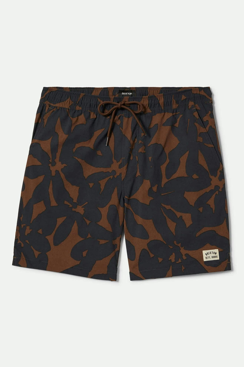 BRIXTON Everyday Hybrid Short 7" | Pinecone Floral