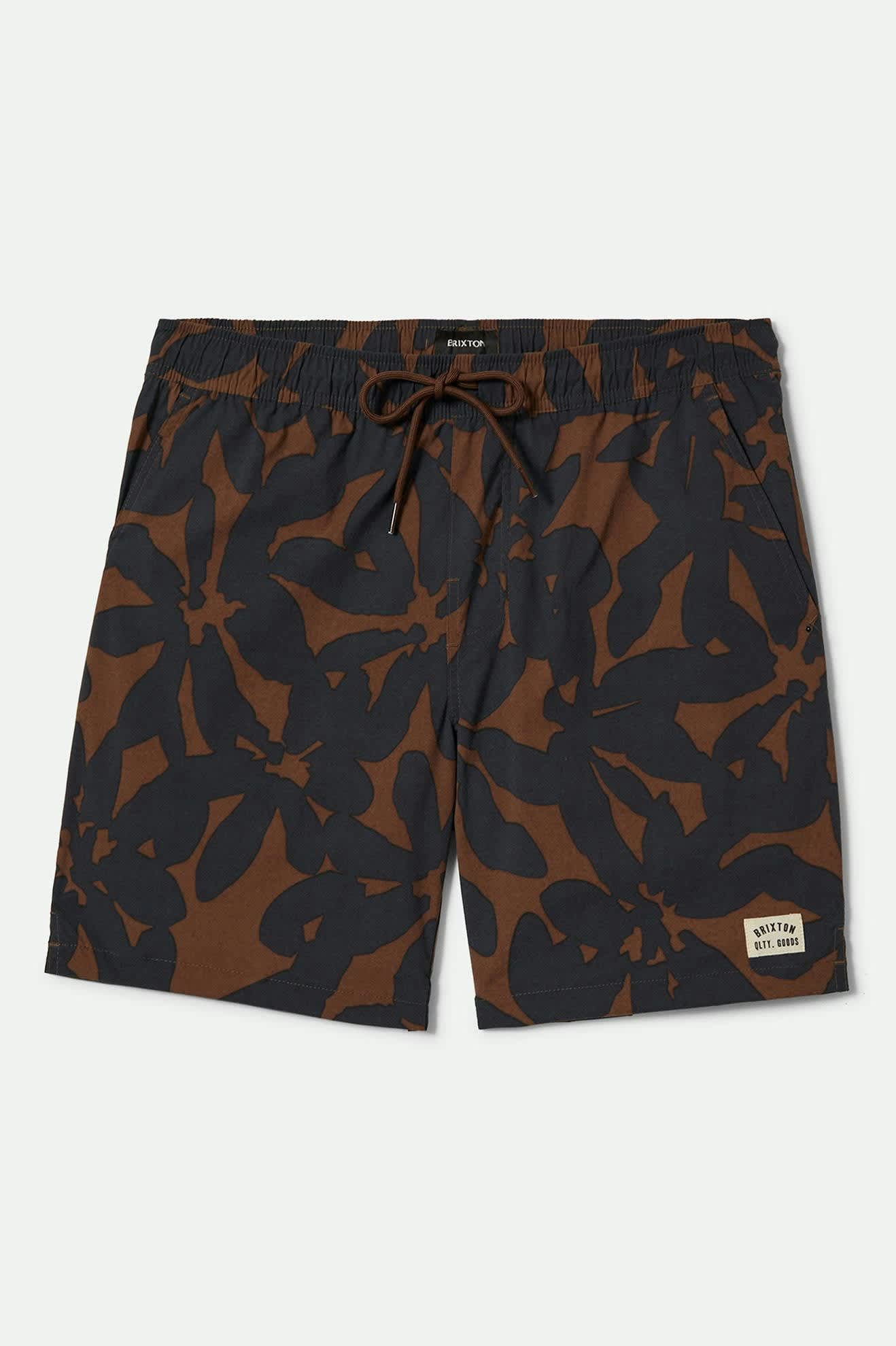 BRIXTON Everyday Hybrid Short 7" | Pinecone Floral