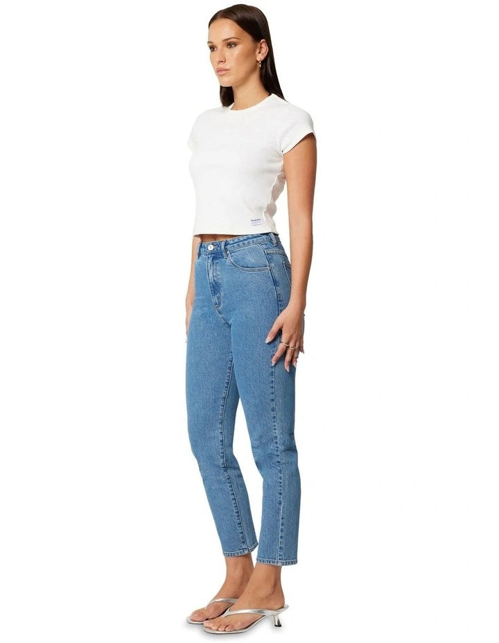 ABRAND 94 Slim Naomi | Mid Vintage Blue