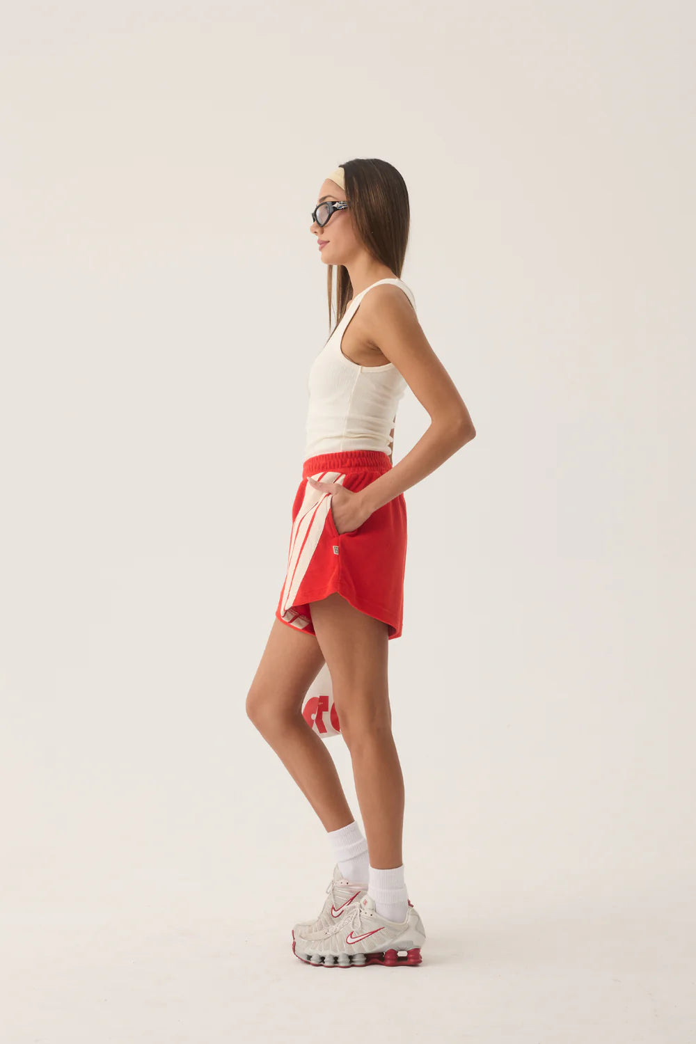 ARAMINTA JAMES Mazana Rib Tank | Coconut