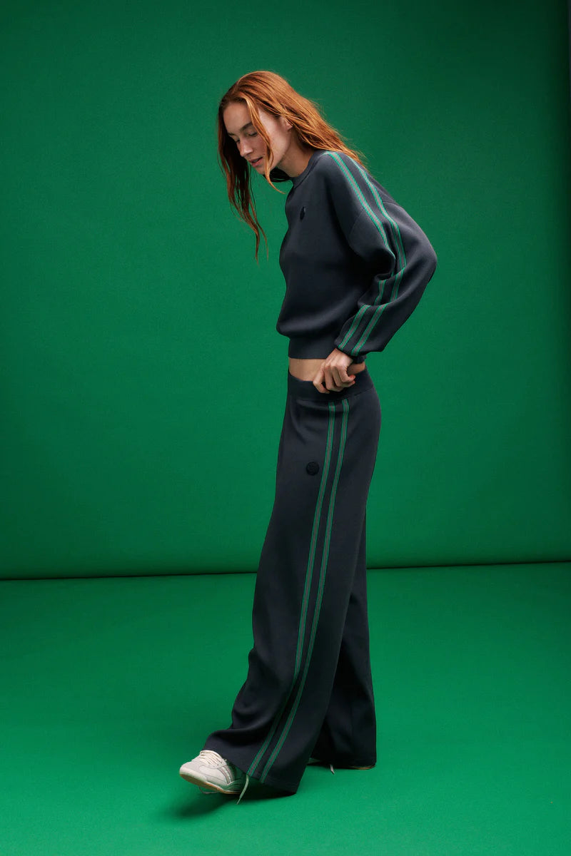 P.E NATION Retreat Knit Jumper | Caviar
