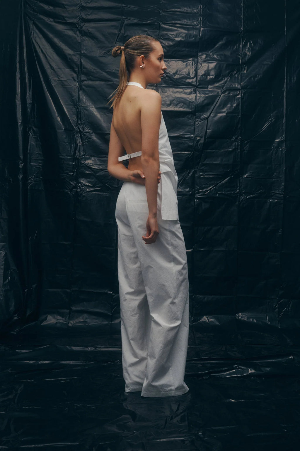 ONE OF OTHERS Bea Belted Pant | White