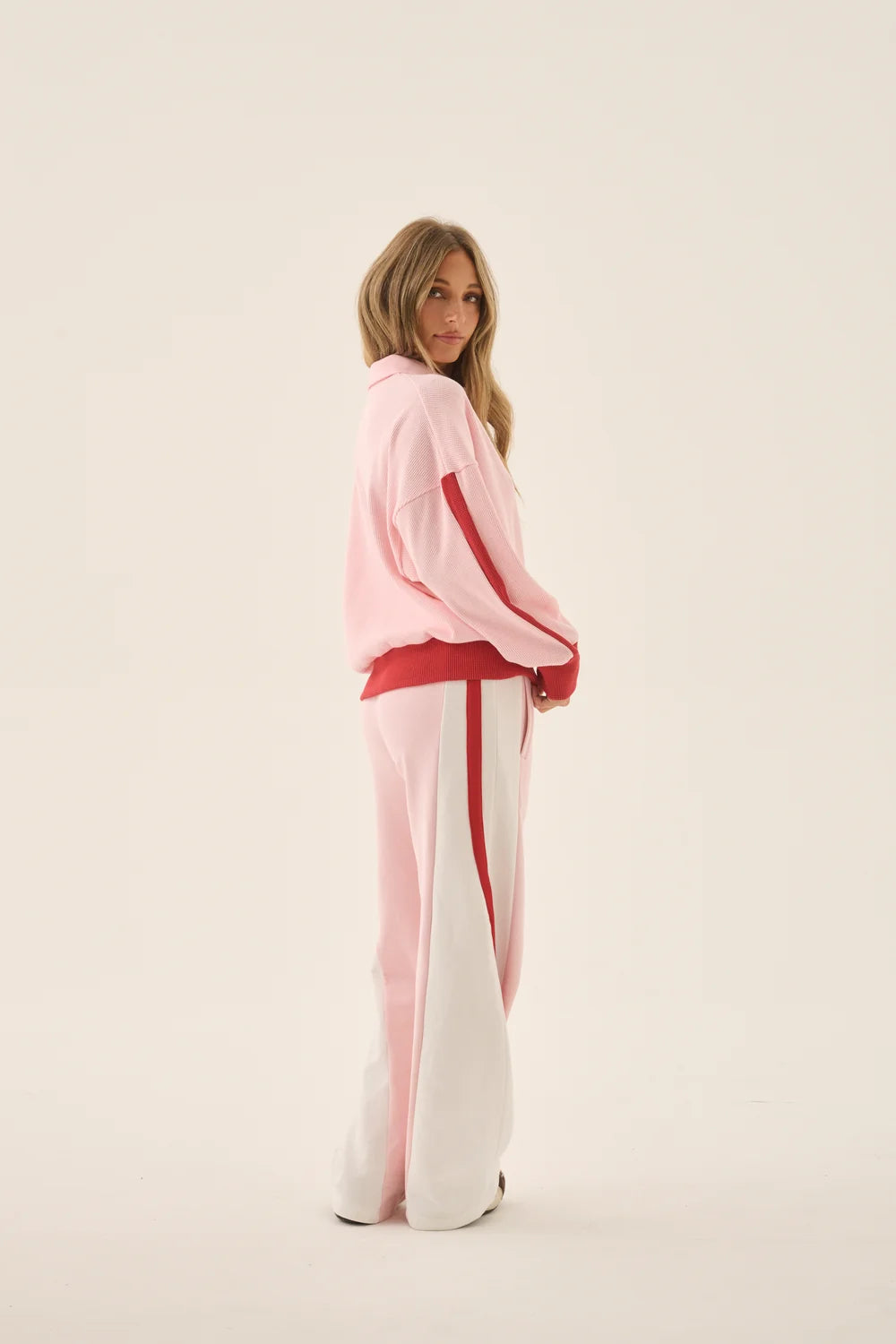 ARAMINTA JAMES Mallorca Trackpant | Ballet Pink