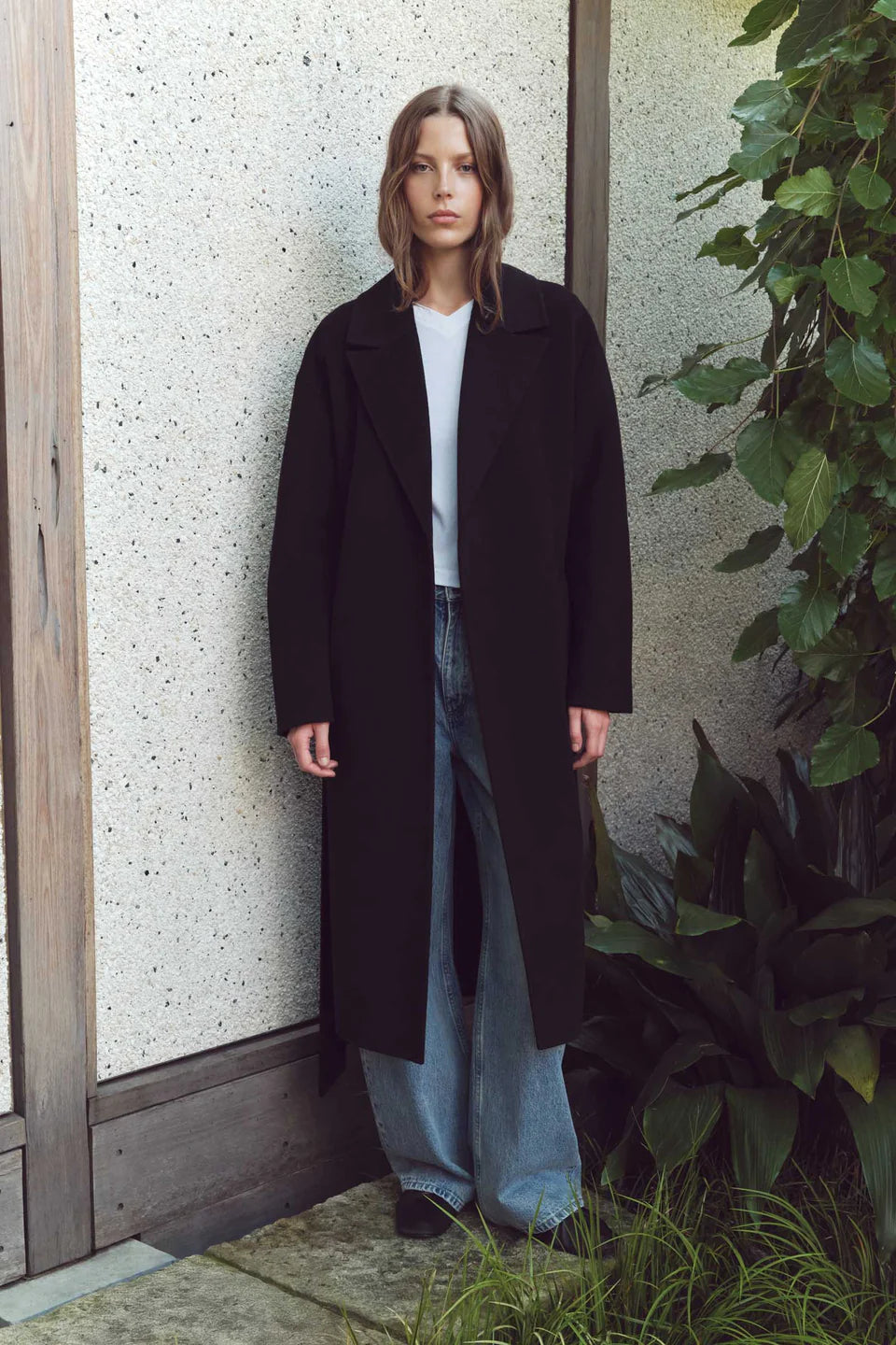 ASSEMBLY LABEL Ivy Wool Coat | Black