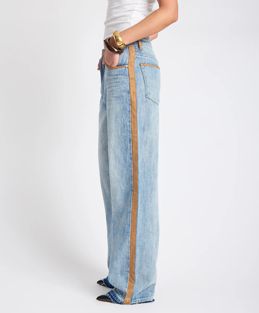 ONE TEASPOON Icon High Waist Straight Leg Denim Jeans