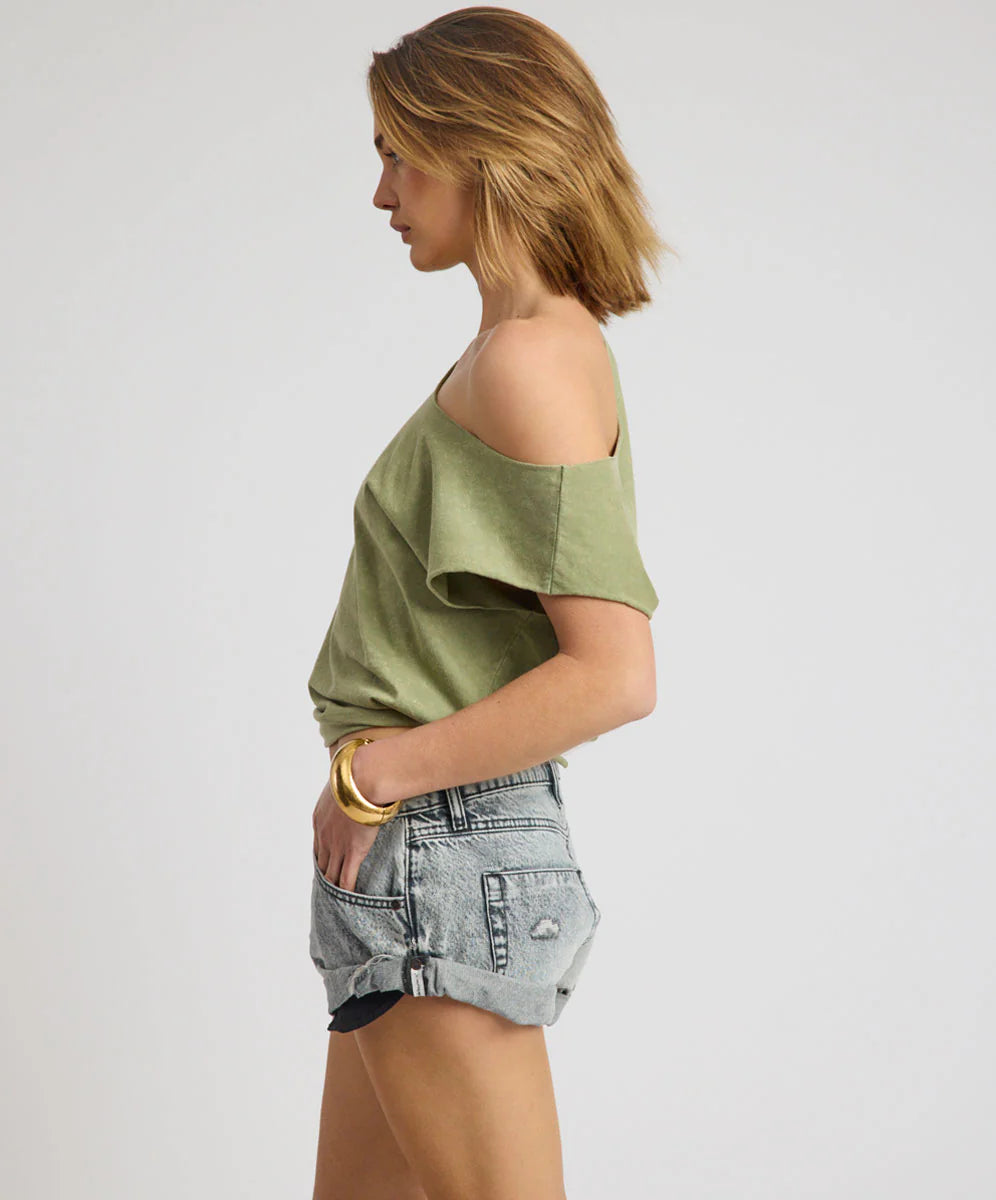 ONE TEASPOON Vintage Tank | Khaki