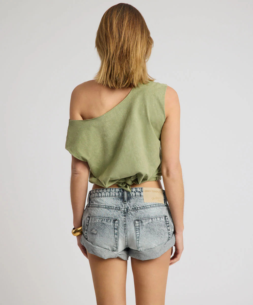 ONE TEASPOON Vintage Tank | Khaki