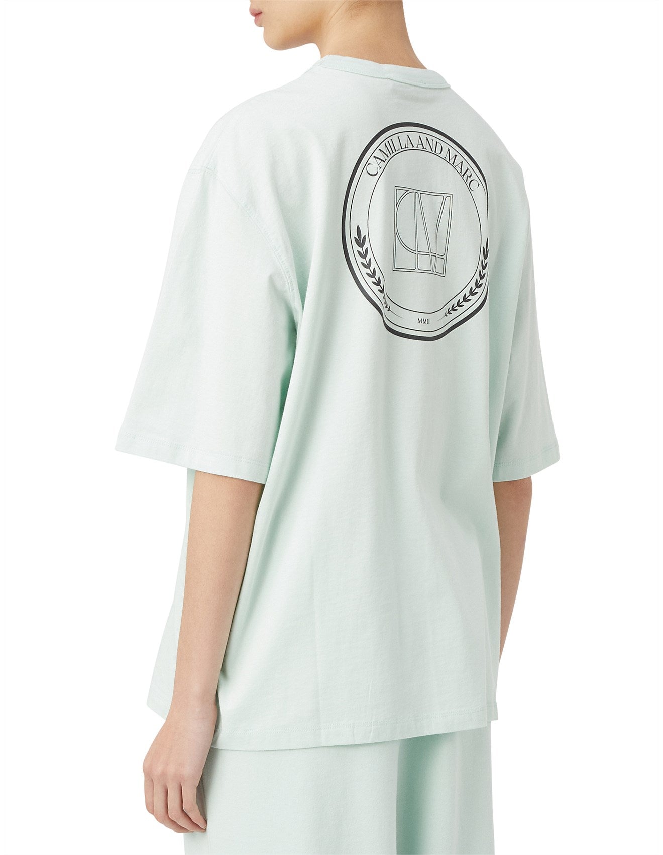 CAMILLA AND MARC Wade Oversized Tee | Pale Mint