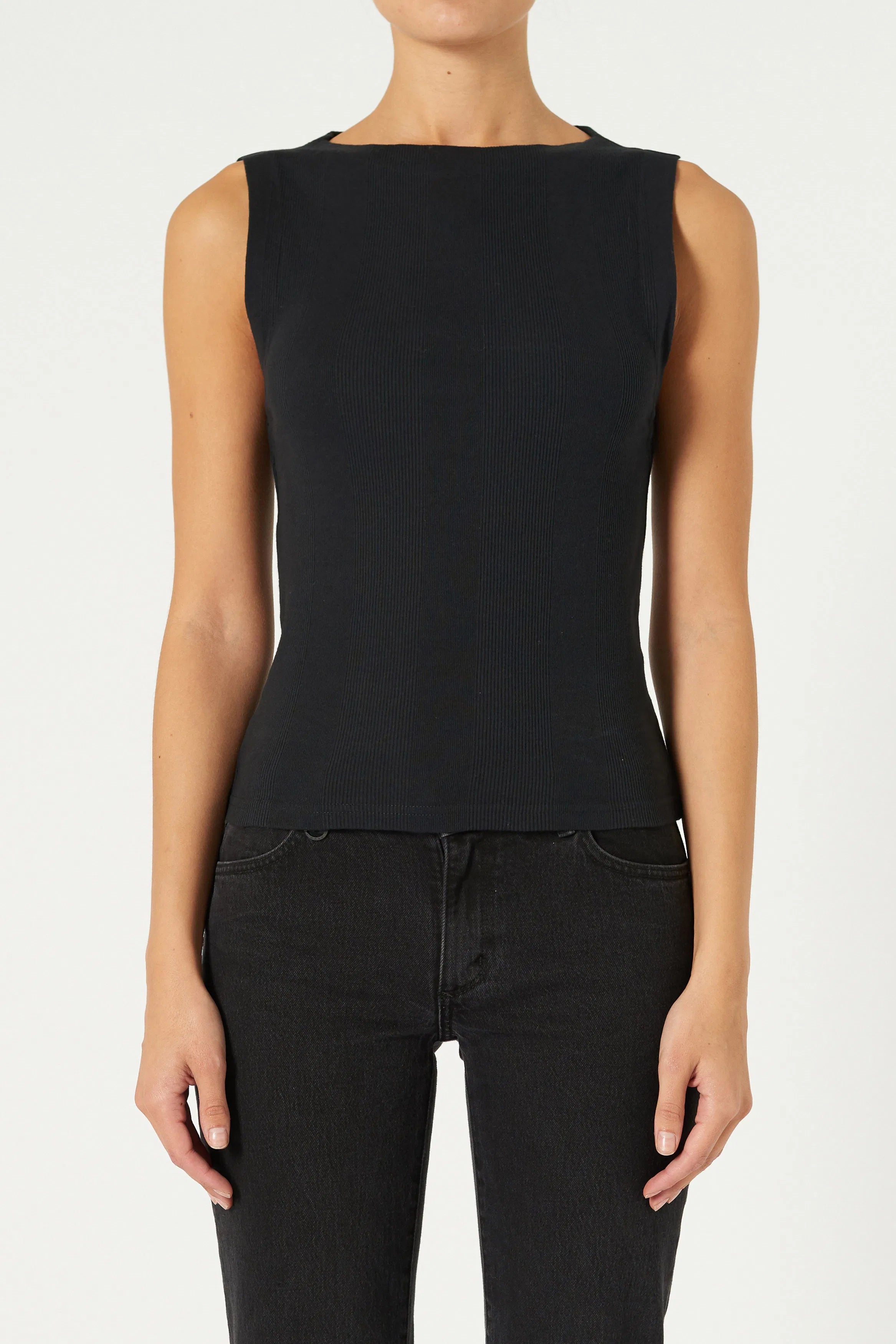 NEUW Frenchie 90's Top | Black