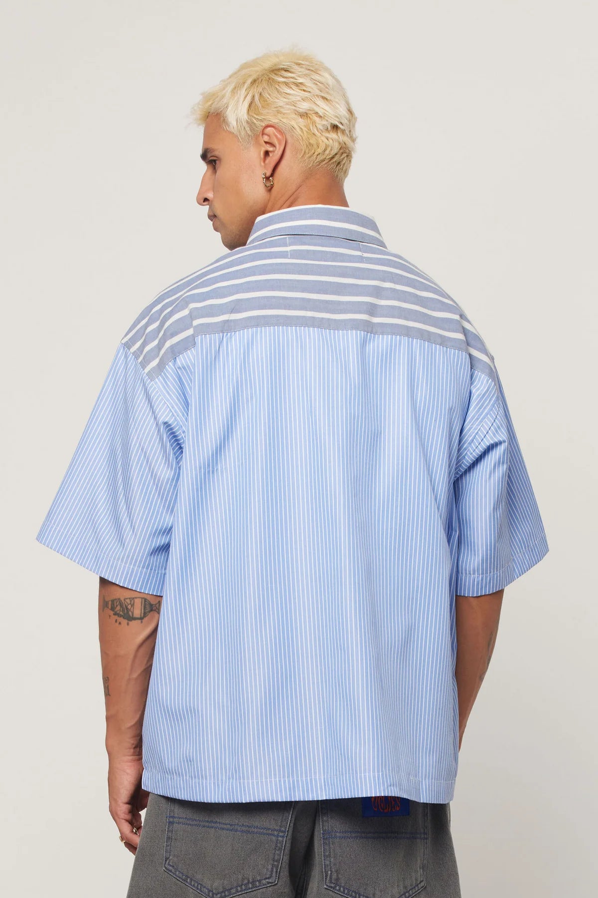 ABRAND Bobby Mixmaster Shirt | Business Blue